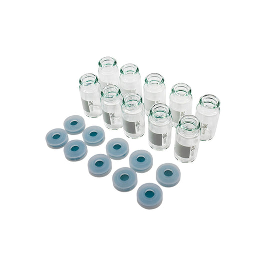 10 mL Solvent Vial for PAL System Standard Wash Module, Includes Snap Caps and Seals, 10/pk