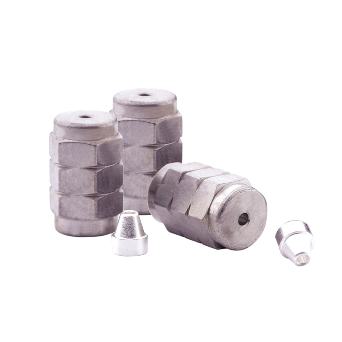SilTite Metal Nuts For Agilent Split/Splitless Injectors, 5/pk