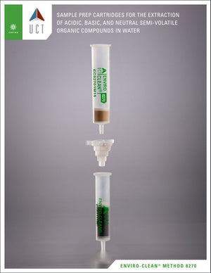 Enviro Clean Method 8270 - Sample Prep Cartridges for the Extraction of Acidic, Basic and Neutral Semi-Volatile Organic Compounds in Water