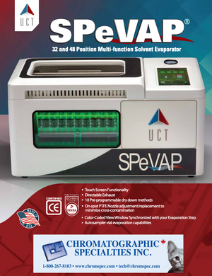 SPeVAP 32 and 48 Position Multi-function Solvent Evaporator