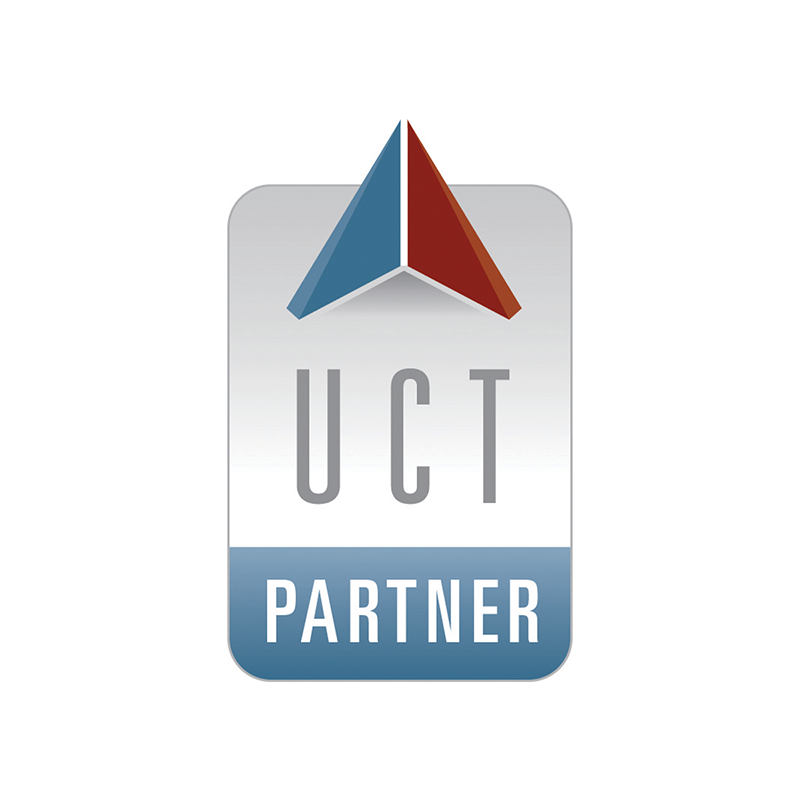 Logo of United Chemical Technologies for UCTGCL4MM5 - Liner, Straight, Splitless, 4 mm, Deactivated, 5/pk, 