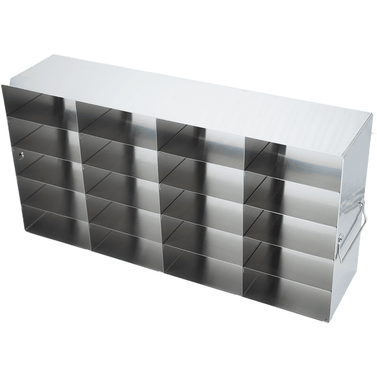Upright Freezer Rack for Standard 2" Boxes, 4x5 configuration, SS