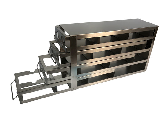 Sale Item - Drawer Rack, for 2" Boxes, 12-Place, 3 x 4 Configuration, Special Sale price shown, while quantities last