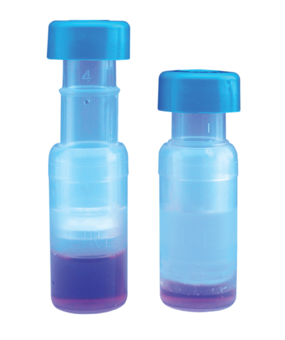 Image of Whatman Mini-UniPrep Syringeless Filter, translucent housing, Standard Cap, 0.45 µm, PVDF filtration med 1000/pk