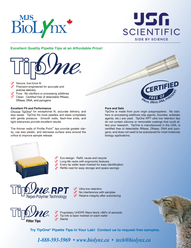 TipOne - More than just another pipette tip