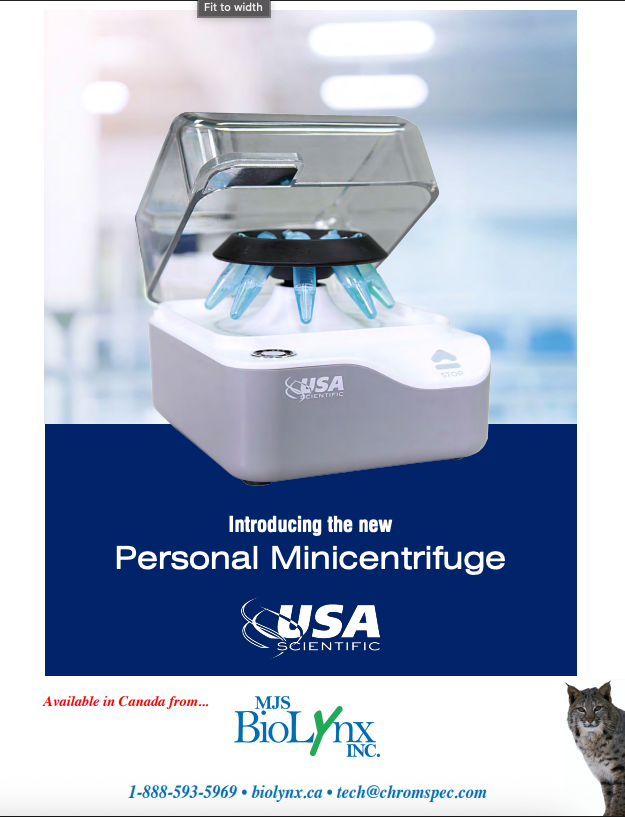 Personal Microcentrifuge