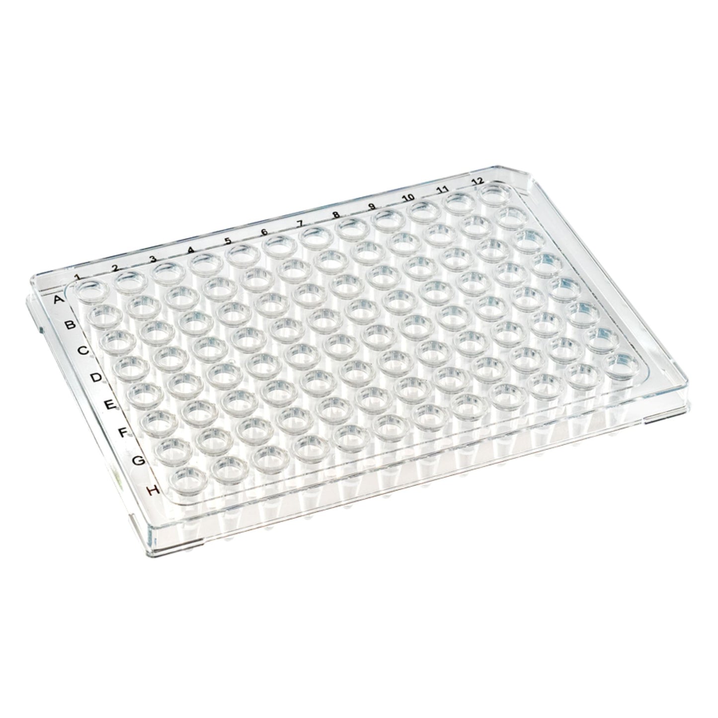 Image of US14025200 - TempPlate® Rigid Dual-Component PCR 96-well Plates, 0.2 mL, Semi-Skirted, Clear Frame/Clear Wells