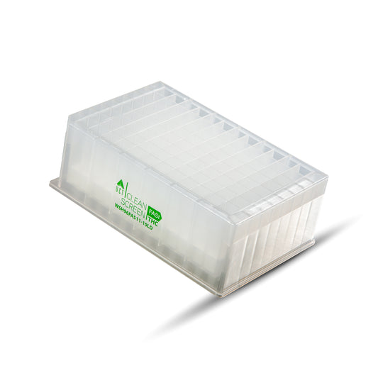 96-Well Plate, Clean Screen Fast, 100mg, 7µm, Long Drip