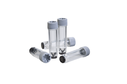 0.75 mL 2D Data-Matrix coded X-Clear Screw Cap Tubes with External Thread V-bottom in Micronic 96-2 Rack with High Cover (Barcoded A1-H1 side), 4 x 10 Racks