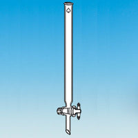 Image of GA588815 - Chromatographic Tube, 250 x 14.5 mm, 2 mm Bore, 1:5 Taper Sold PTFE Stopcock Plug at Bottom 