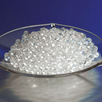 Solid Borosilicate Glass Beads, 5 mm, 4 x 1 lb Bottles