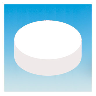 GC Injection Port Septa, 6 mm OD, 3.5mm Thick, High temperature Silicone, 50/pk