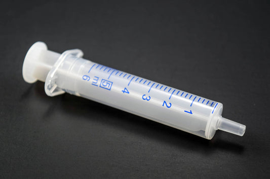 NORM-JECT® All-Plastic 2-Piece Syringes, 10 mL Graduated to 12 mL Eccentric, Luer Slip, Sterile, Individually Sterile Strip Packed