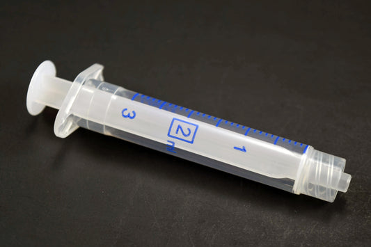 NORM-JECT® All-Plastic 2-Piece Syringes, 5 mL Graduated to 6 mL, Luer Lock, Sterile, Individually Wrapped