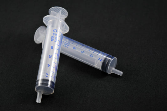 HSW HENKE-JECT® 3-Part Syringes, 5mL Centric, Luer Slip, Sterile, Individual Sterile Strip Packs