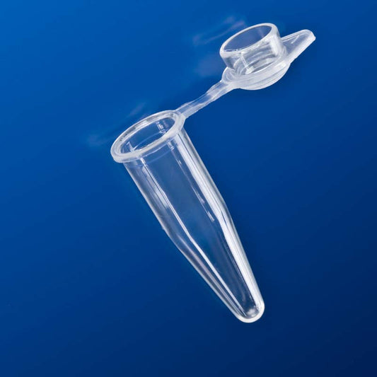 0.2 mL Tempassure PCR Tube, Attached Dome Cap, Natural.  Dnase, Rnase, Dna, and PCR Inhibitor Free.  1000/Bag.