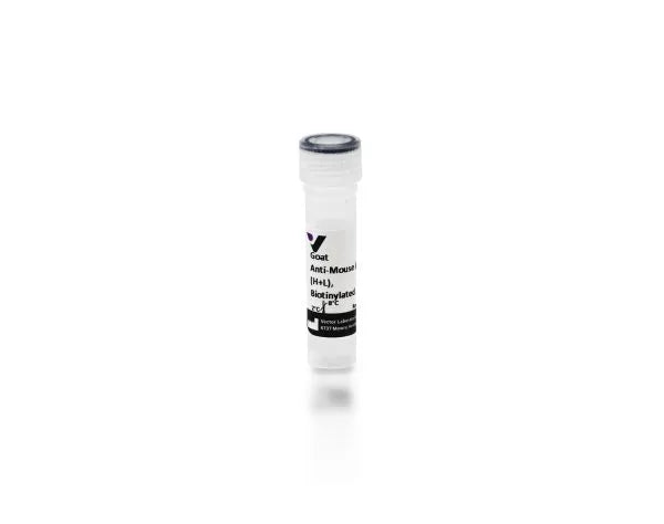 Anti-Mouse IgG (H+L), made in goat, Biotinylated, 1.5mg