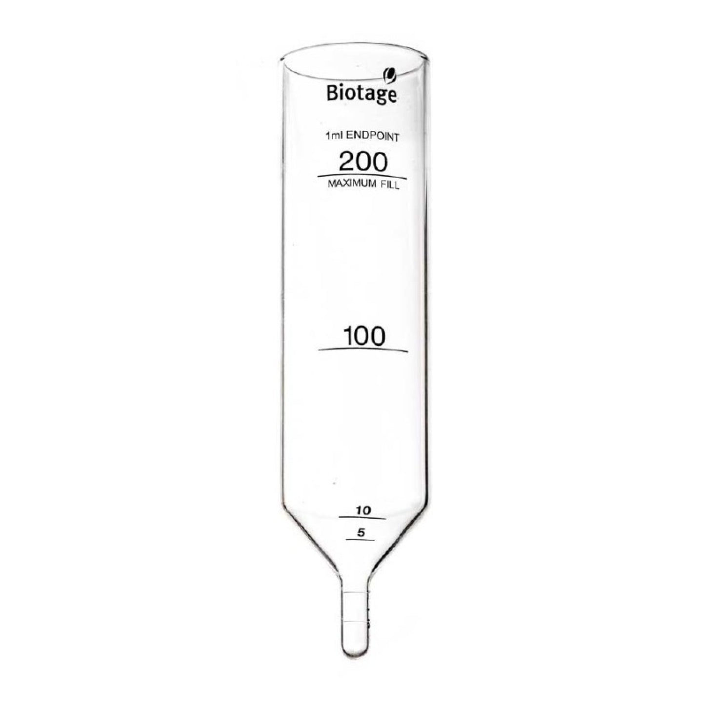 Evaporation Tube TurboVap® II, 200 mL, 1 mL EndPoint