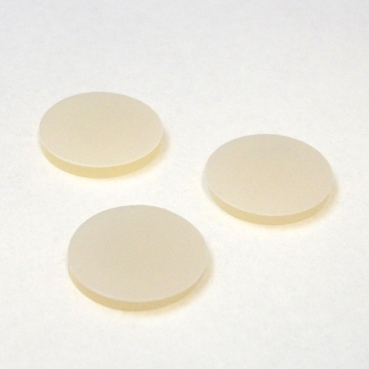 Tegrabond Disc, 20 mm, 10/90 Mil PTFE/Silicone, Minimum Order Quantity of 20 Packages