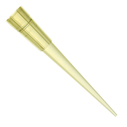 Tipone® 200 µL Yellow Pipet Tips In Racks, Sterile, 10 Racks of 96 Tips (960 Tips)
