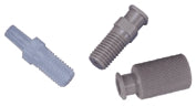 Luer adapter, Cheminert,  female luer to 1/4-28 male, 1.5mm bore, PFA