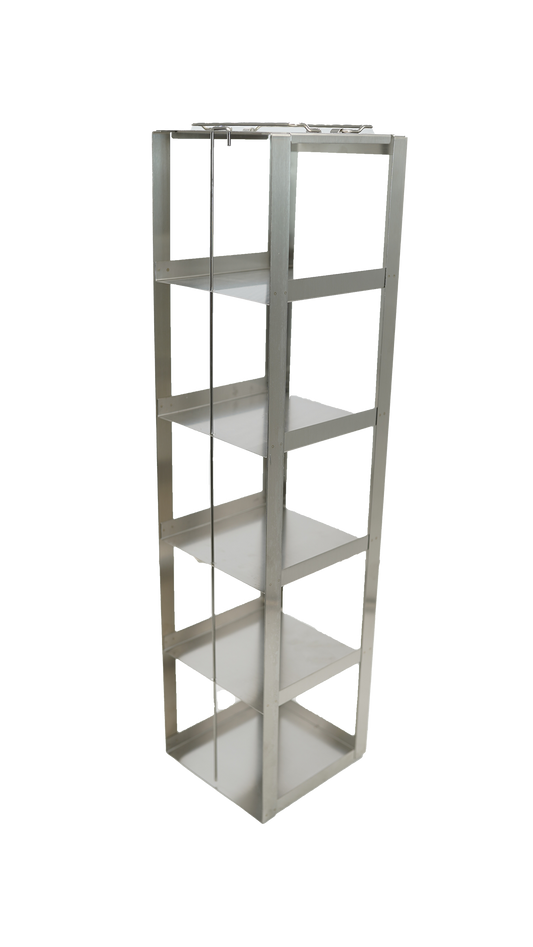 Sale Item - Freezer Rack, Vertical, for 15mL and 50mL Centrifuge Tube Boxes, Holds 5 Boxes, Special Sale price shown, while quantities last