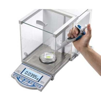 Accuris™ Analytical Balance with Internal Calibration, 210 grams, readability 0.0001 grams, 115 V