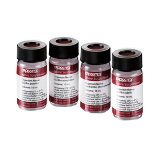***Spore Suspension, Bacillus Pumilus Cell Line 27142, 10^8 Population Level Per 0.1mL Made with 20% Ethanol, 10mL