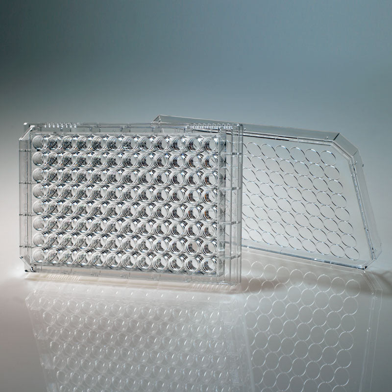 Image of USCC76827596 - CytoOne 96-Well TC Plate, Flat Bottom, Clear, Indiv. Wrapped with Lids, 50/Case
