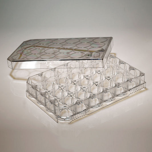CytoOne 24-Well TC Plate, Clear, Indiv. Wrapped with Lids, 50/Case