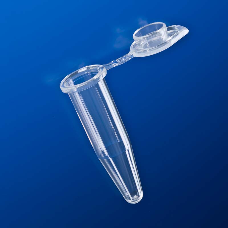 Image of US14058108 - 0.5 mL Tempassure PCR Tube, Attached Flat Cap, Mixed Colors. Dnase, Rnase, Dna, PCR Inhibitor, and Pyrogen Free. 1000/Bag.