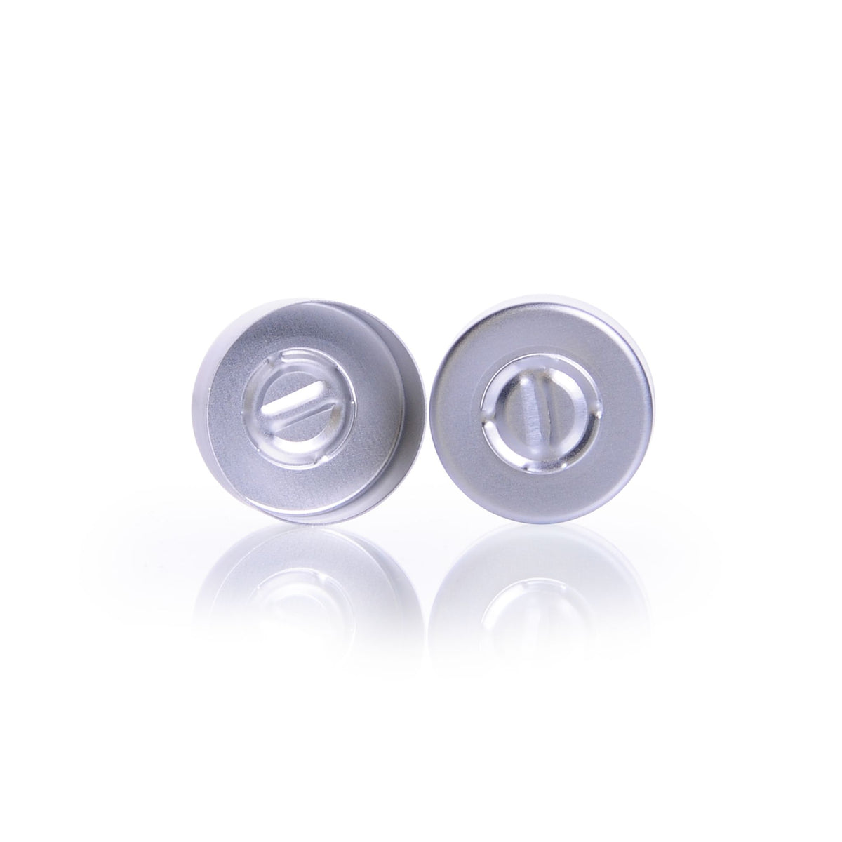 KIMBLE® Tear-Out Unlined Aluminum Seals, 20 mm, Blue, 1000/pk