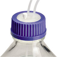 Eco Cap Kit, GL45, ETFE, with 1L Safety-Coated Glass Bottle