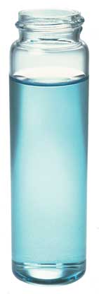 Vial, Screw Top, 20mL, 27x57mm 24-400, Glass, without Cap