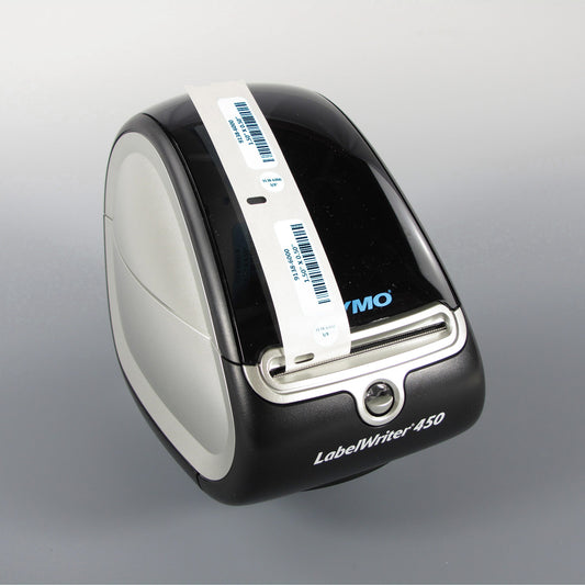 Direct Thermal Combo Cryo-Tags, White , 1.5 Inch L x 0.5 Inch W and 3/8 Inch Diameter, 500 Each/Roll.  For Direct Thermal Printers.