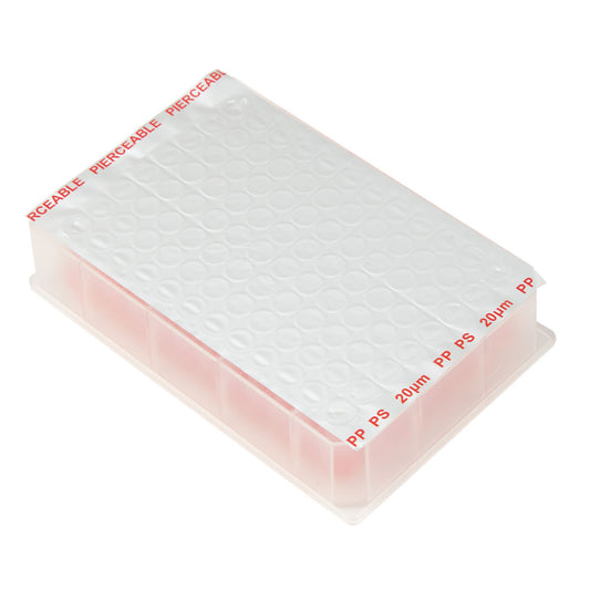 Ultraseal™ Pierce Seal Foil – Lab Sheet, 125 x 78 mm, for Plate Types PP and PS, 100/pk