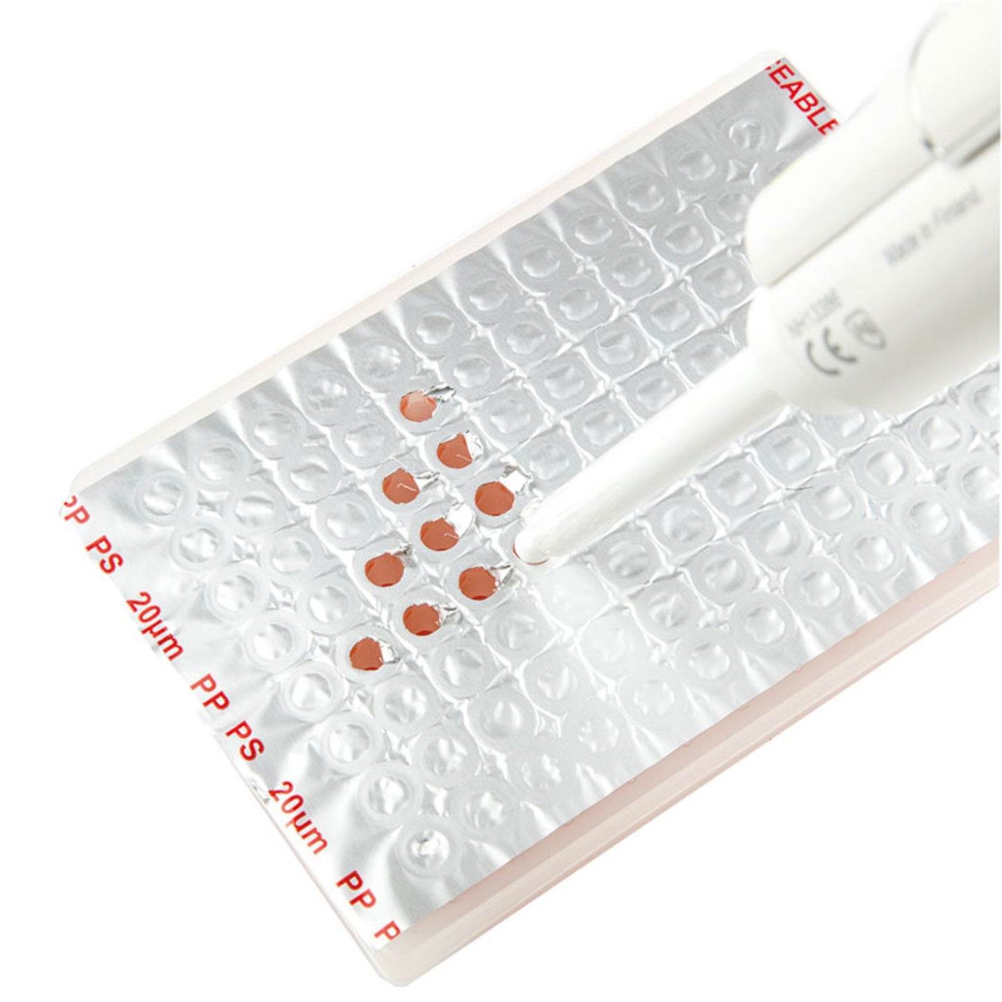 Ultraseal™ Pierce Seal Foil – Lab Sheet, 125 x 78 mm, for Plate Types PP and PS, 100/pk