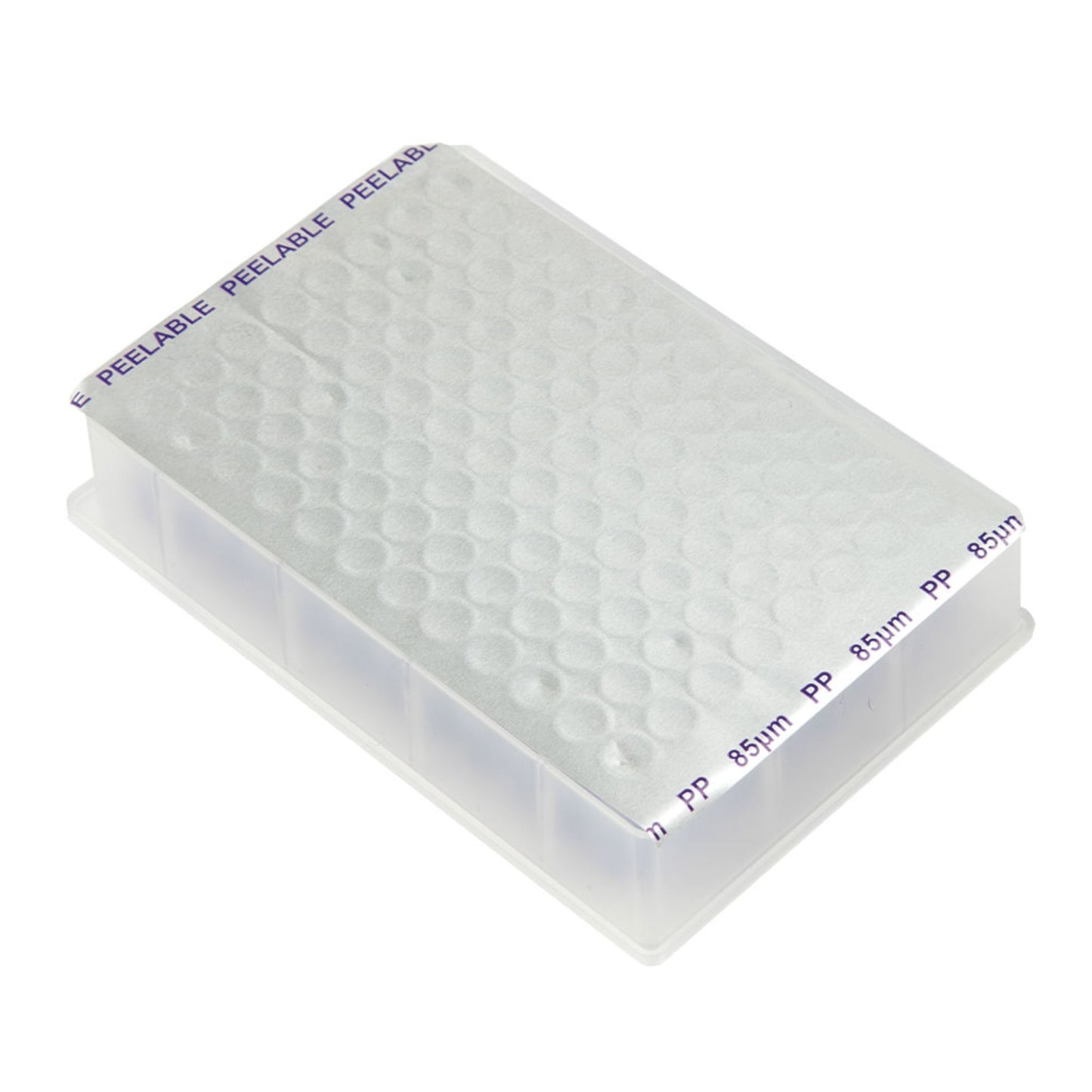 Ultraseal™ Therm Seal Foil – Lab Sheets, 125 mm x 78mm, for PP Plates, 100/pk