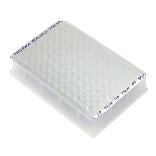 Ultraseal™ Therm Seal Foil – Lab Sheets, 125 mm x 78mm, for PP Plates, 100/pk