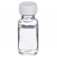 Bottle, 250 mL, French Round, 56X137 mm, Clear Glass, with 43-400 White Polypropylene Poly-Vinyl Liner Screw Cap, Pk84