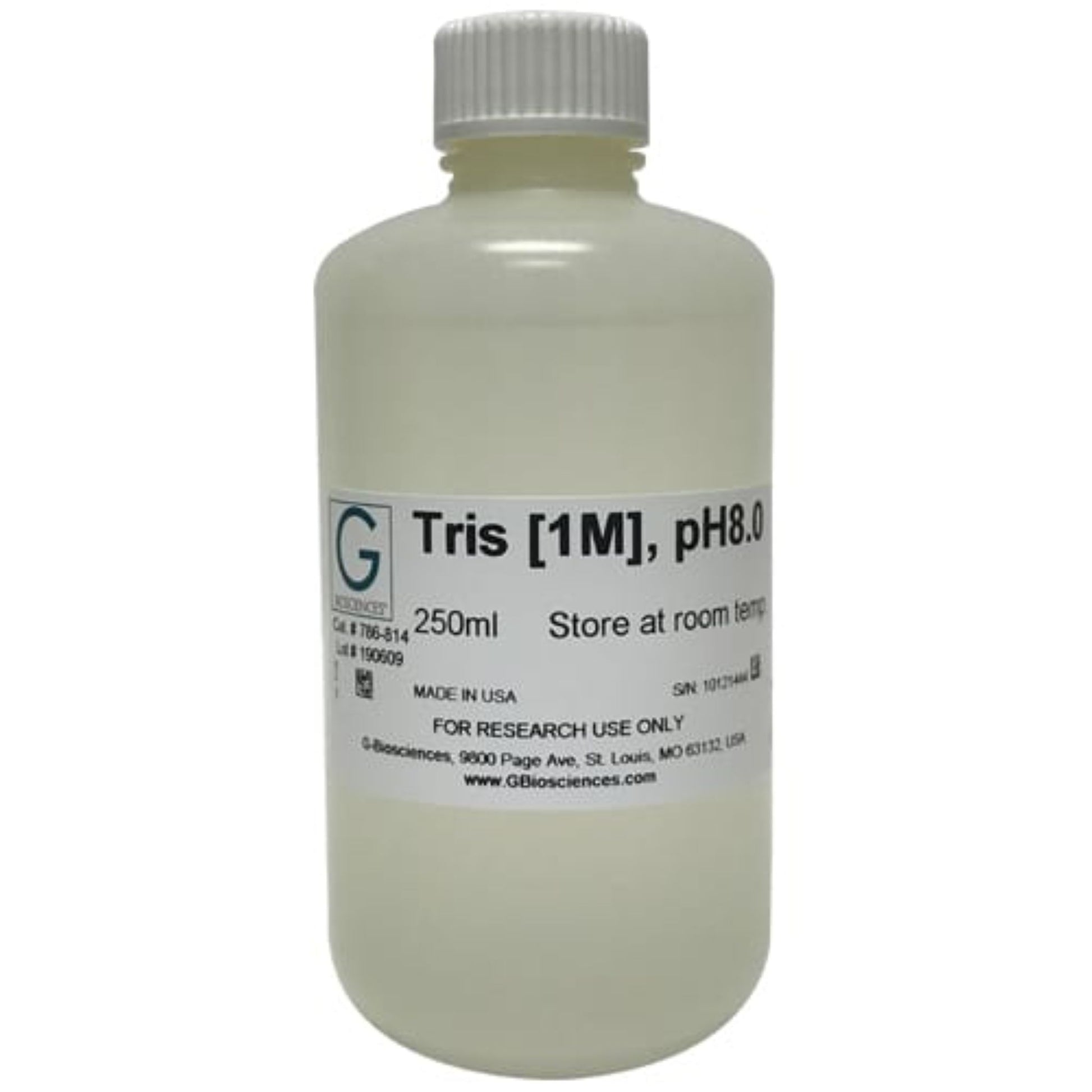Image of GBR002 - Tris, pH8.0 [1M], 100 mL