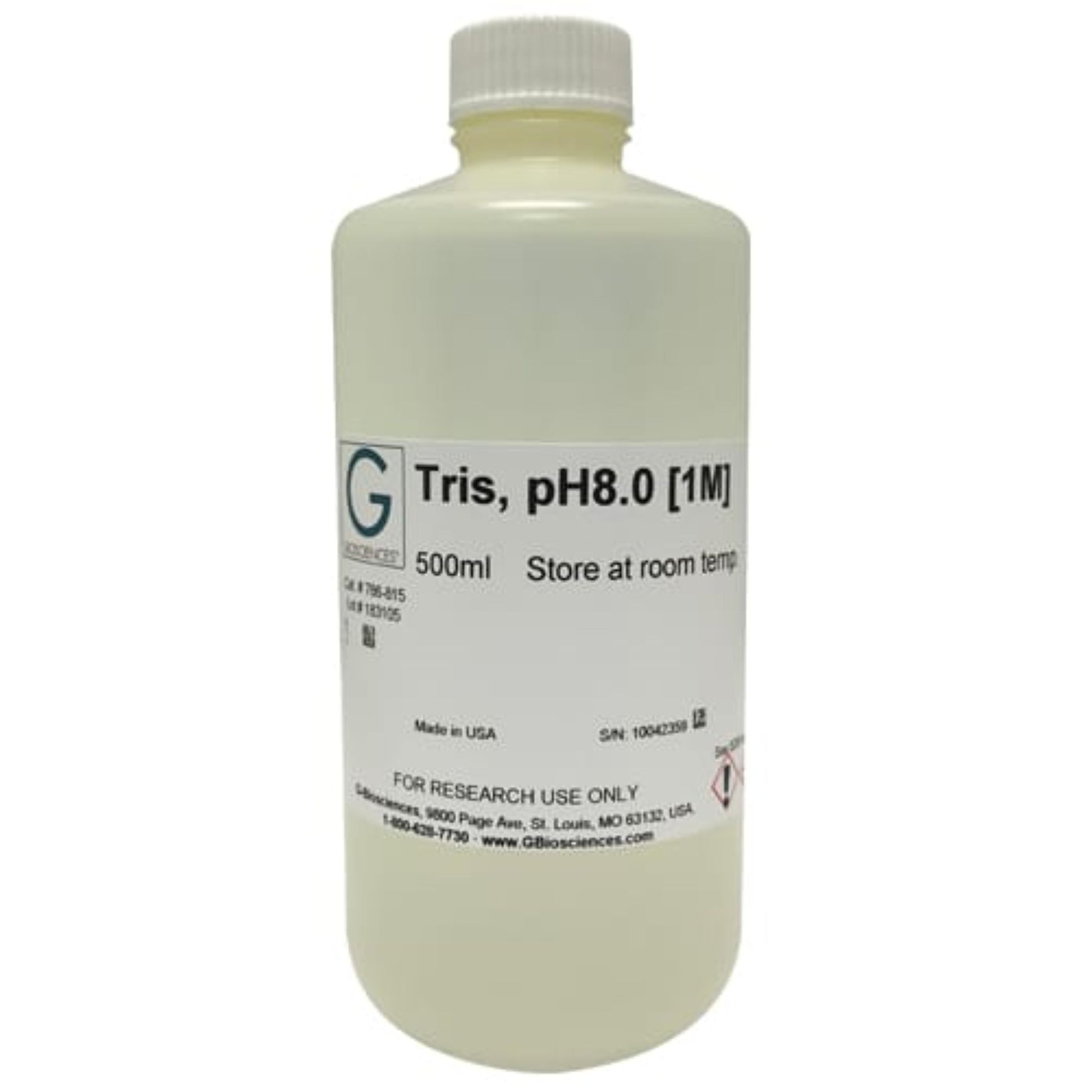 Image of GB786815 - Tris, pH8.0 [1M], 500 mL