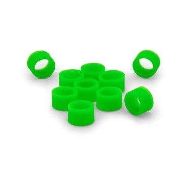 Colour Bands, Green, 10/pk
