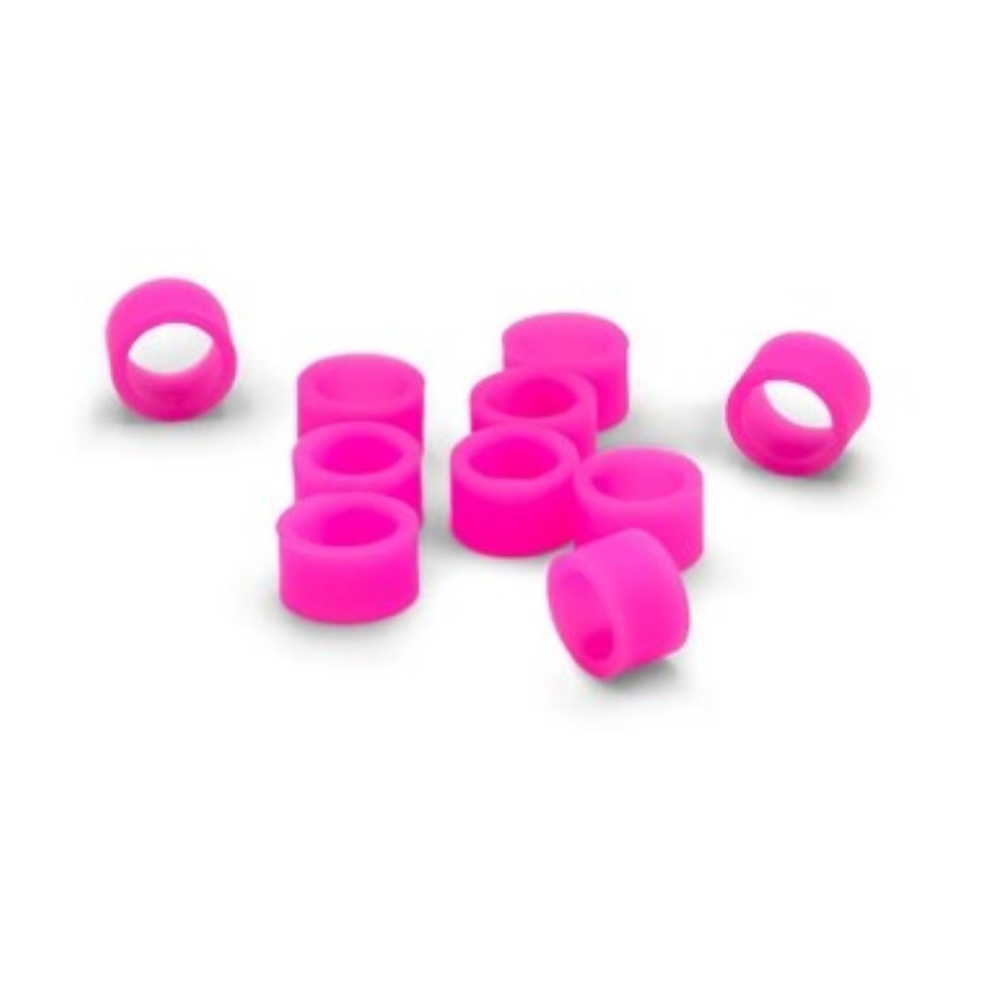 Colour Bands, Pink, 10/pk