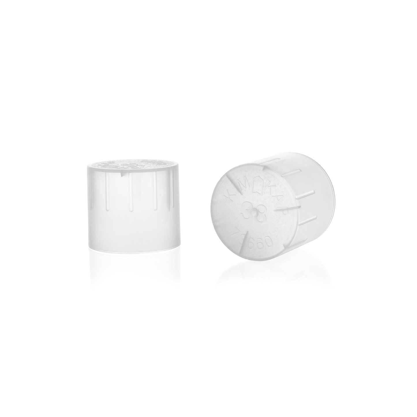 KIMBLE® KIM-KAP™ Polypropylene Cap, Natural, Fits 25 mm Tube OD, 500/pk