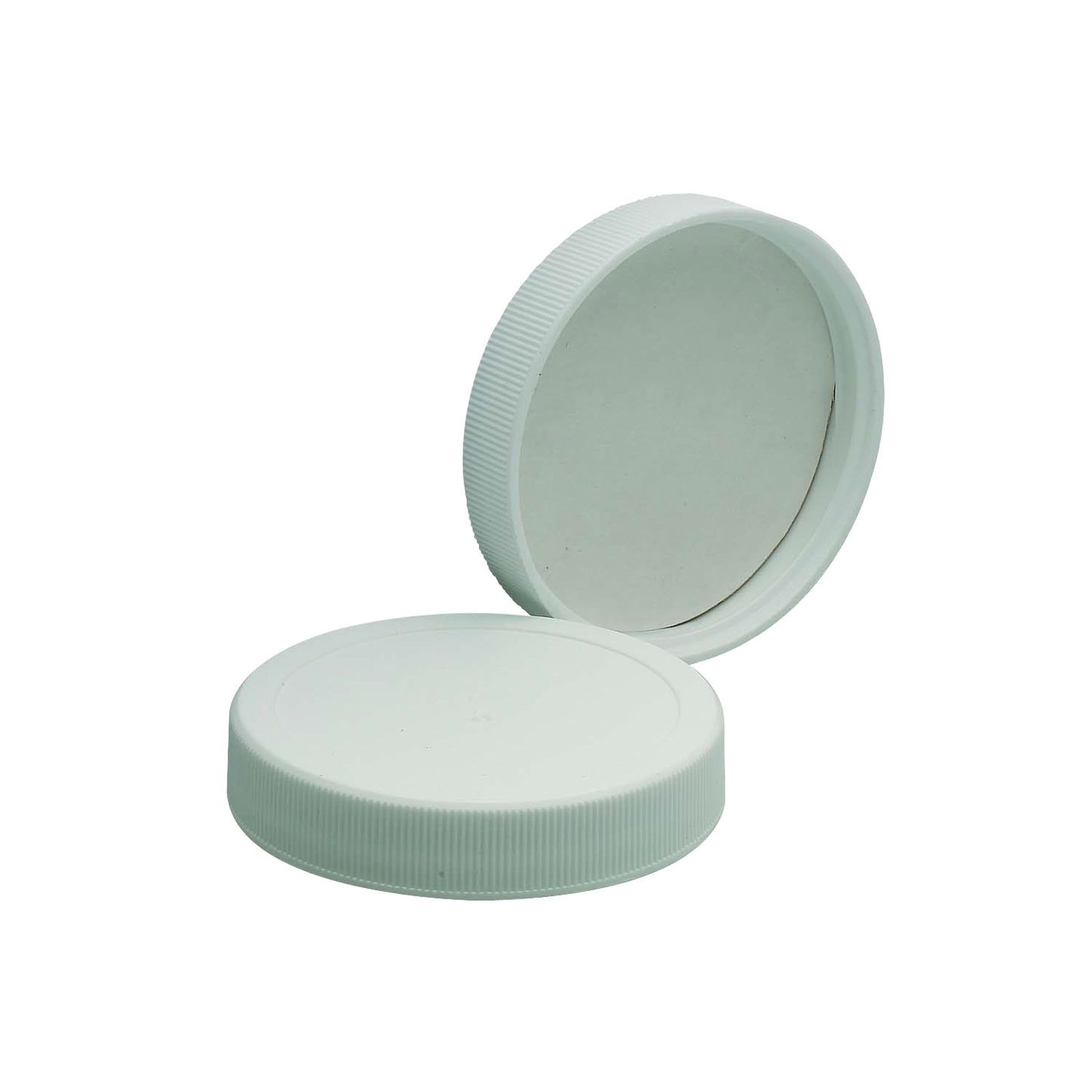 WHEATON® White Polypropylene Screw Cap, PTFE-Faced Foamed Polyethylene Liner, 58-400, 72/pk