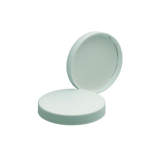 WHEATON® White Polypropylene Screw Cap, PTFE-Faced Foamed Polyethylene Liner, 89-400, 48/pk