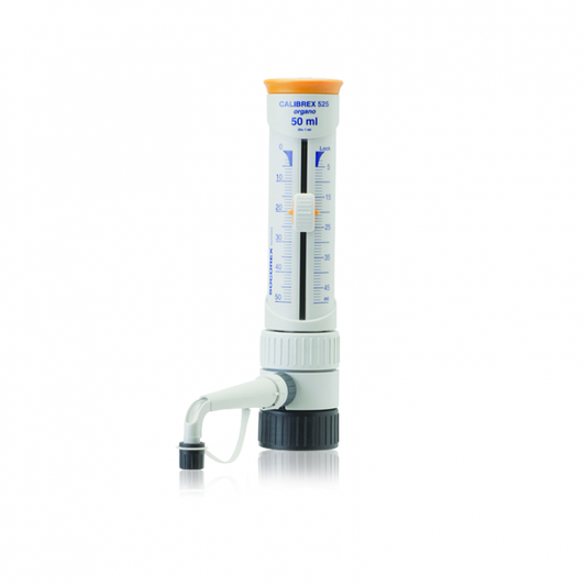 Bottle Top Dispenser, SOCOREX® CALIBREX™ Organo 525, 1-10mL, Made-To-Order, Non-Returnable, Non-Refundable