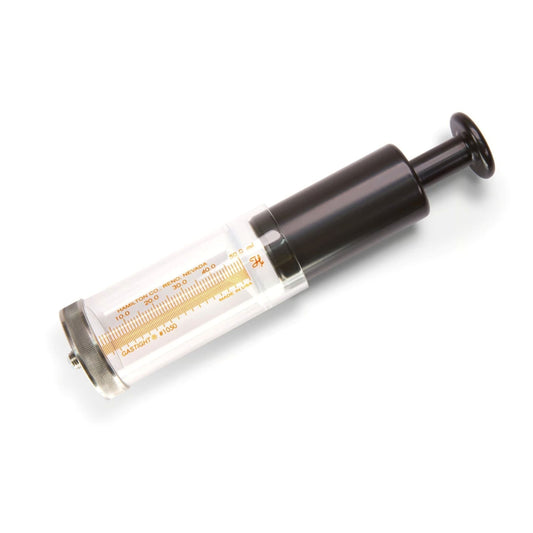 50 mL, Gastight Syringe, Bubble Free Prime (BFP, 5/16"-28)