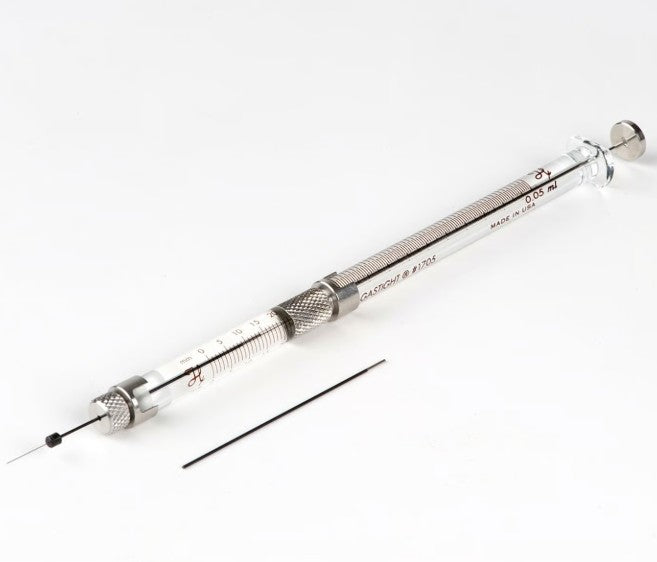 50 µL, Gastight Neuros Syringe, 1705, Small RN, 33 Gauge, Point Style 3, 0-20 mm Adjustable